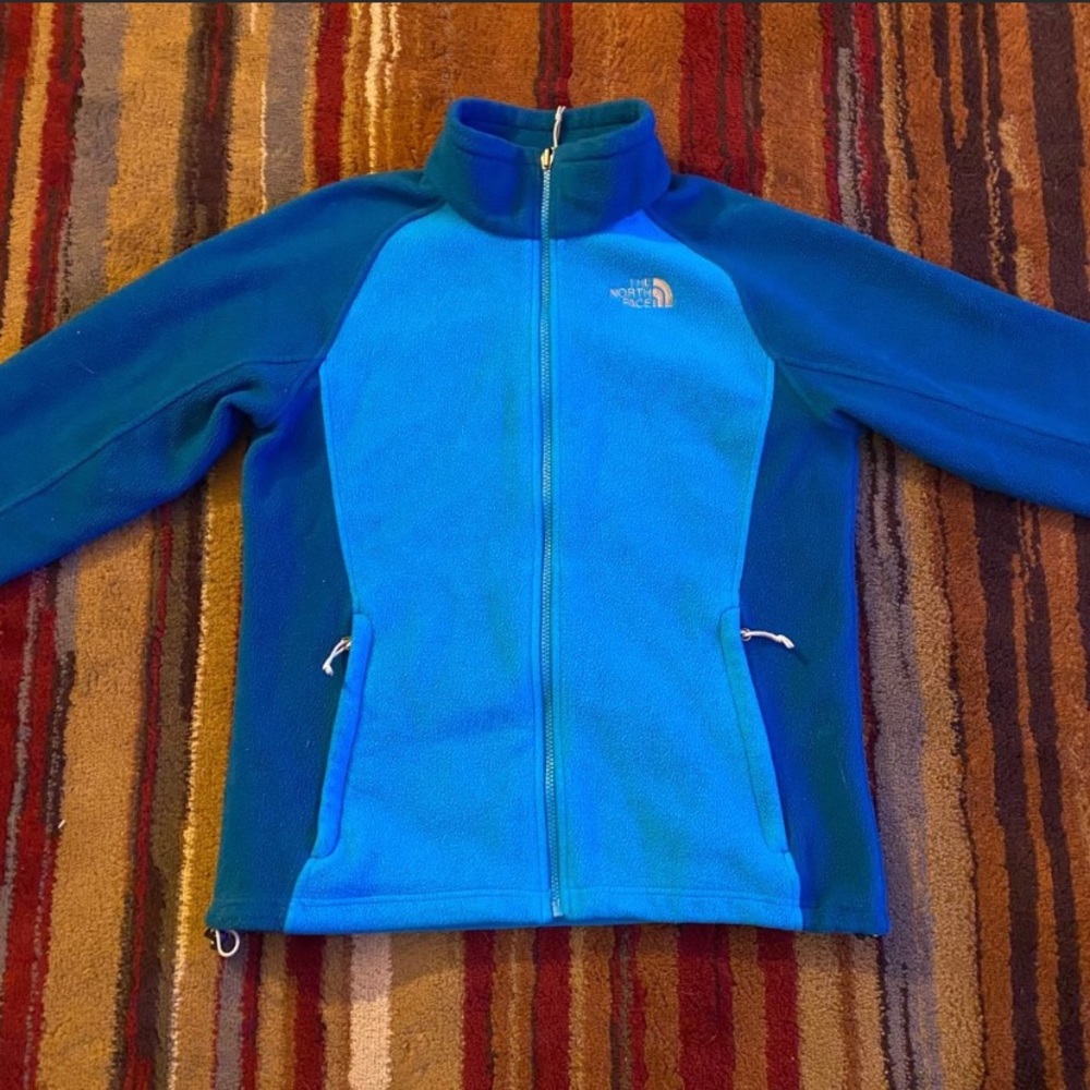 The North Face Two Toned Fleece Jacket, Sz M Men - Picture 2 of 5